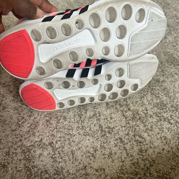 Adidas EQT Support ADV Primeknit Core Black Turbo White 7 - Picture 8 of 8